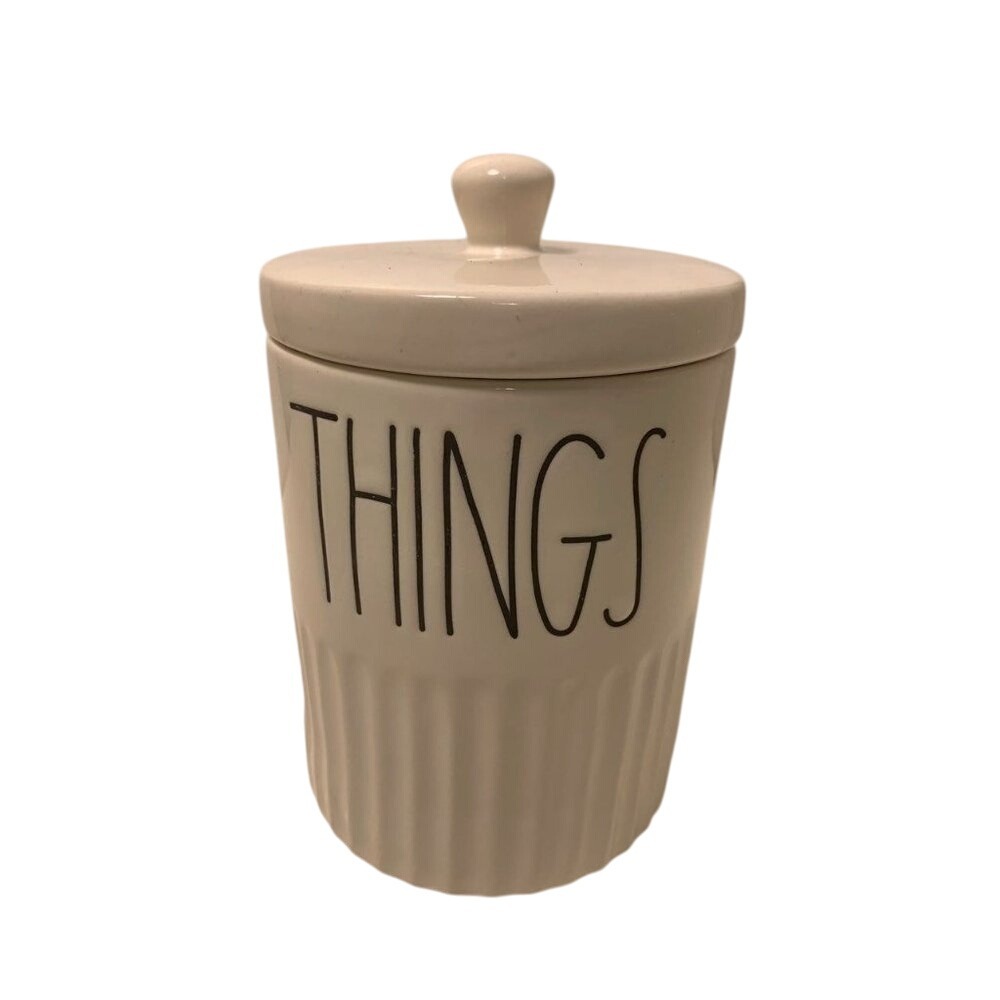 Rae Dunn‎ Bathroom Things Holder NWOT